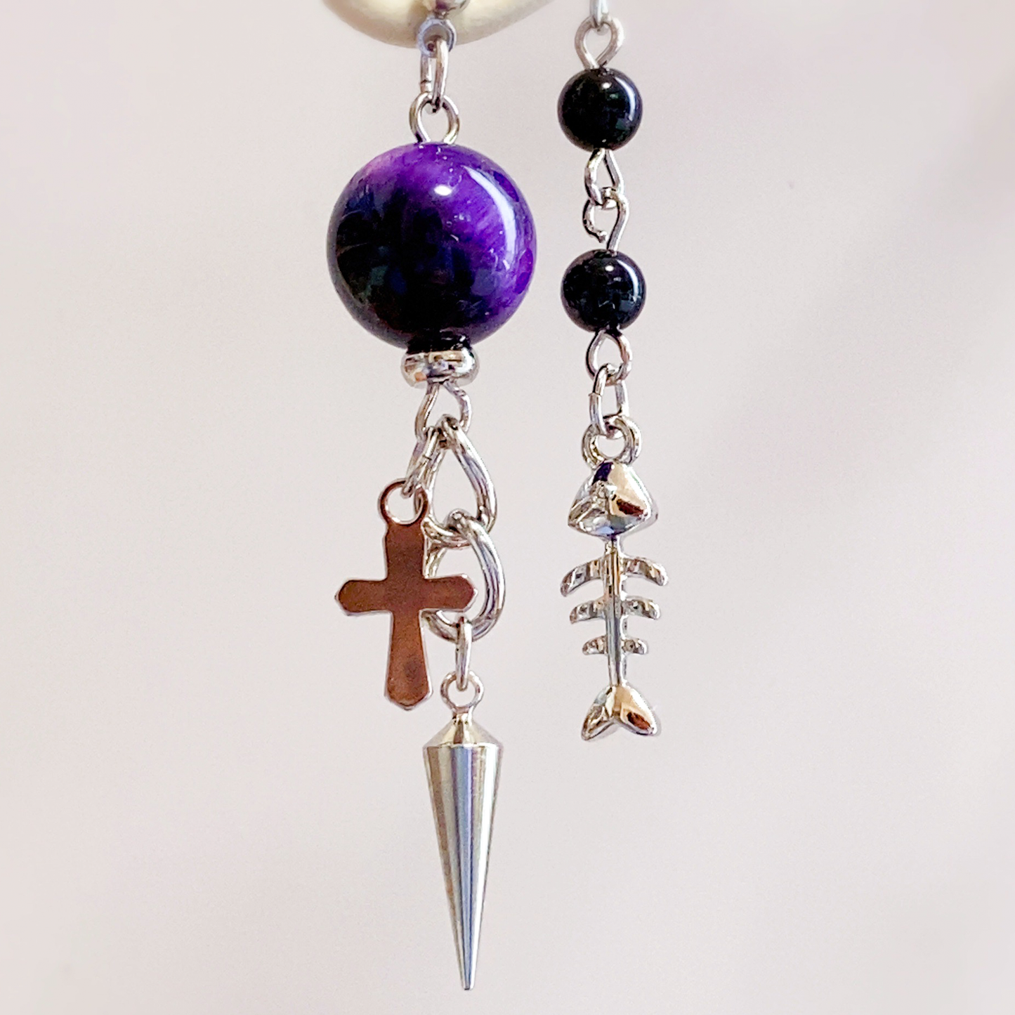 【小爪なの】地雷系Ver.イメージピアス/イヤリング