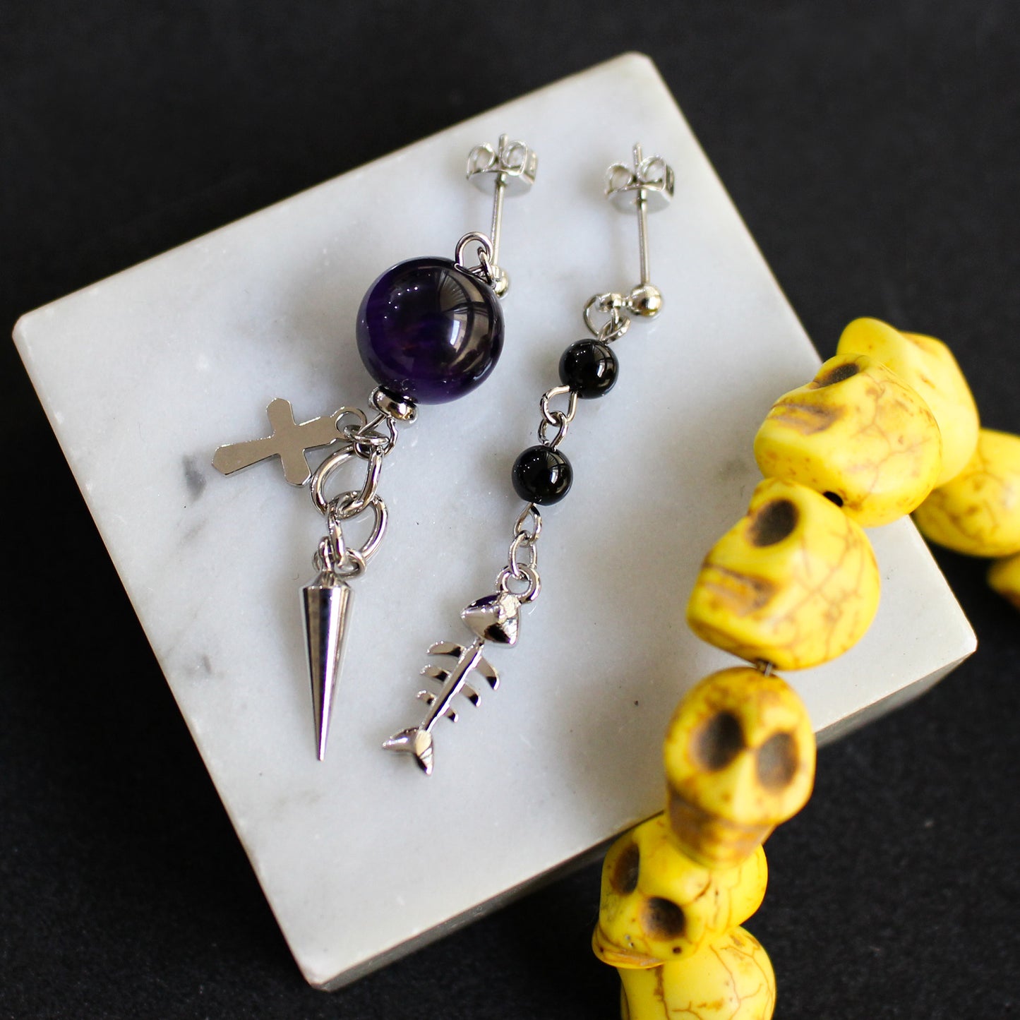 【小爪なの】地雷系Ver.イメージピアス/イヤリング
