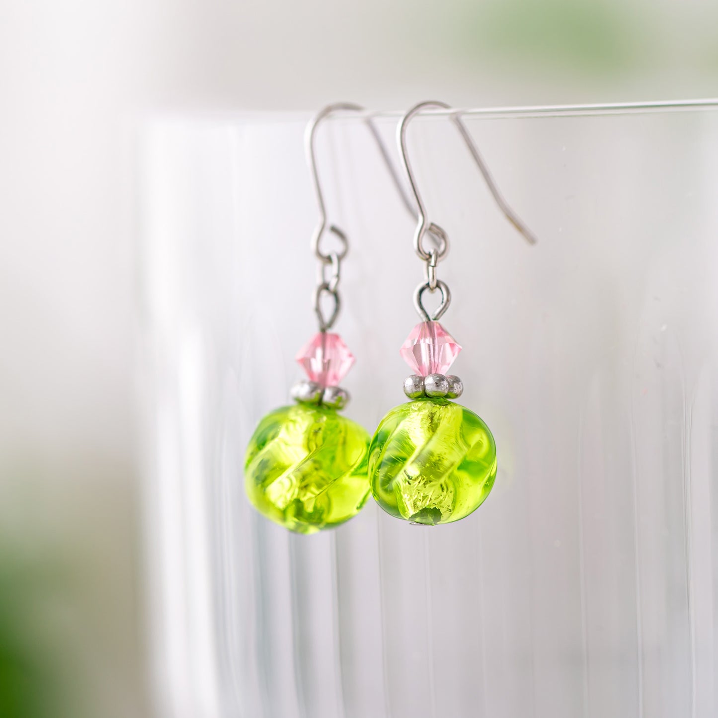 ワンドロップピアス/イヤリング