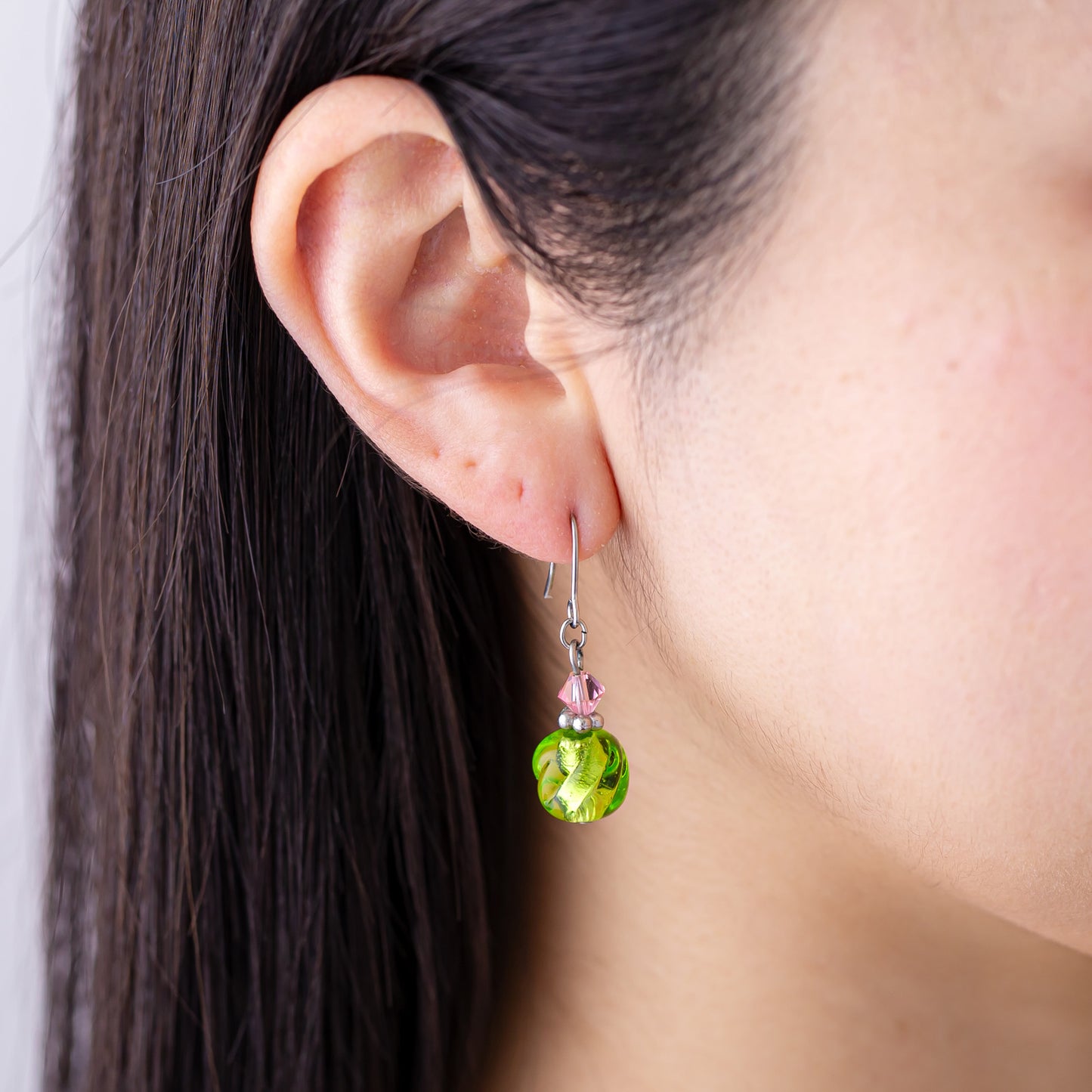 ワンドロップピアス/イヤリング