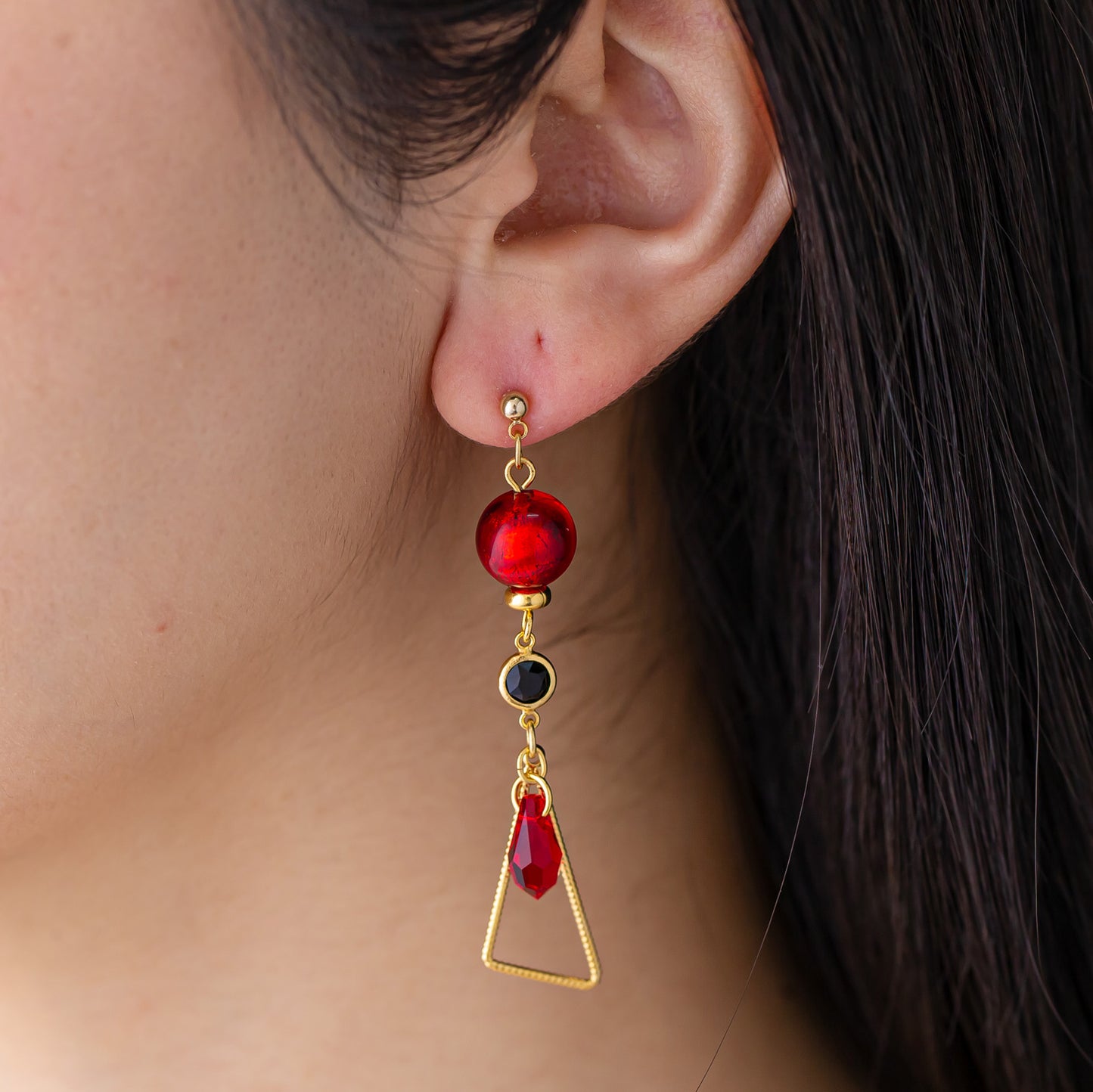アクセントスタイルピアス/イヤリング
