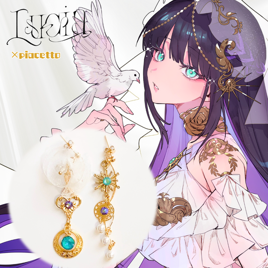 【Lucia】陽光ピアス/ イヤリング