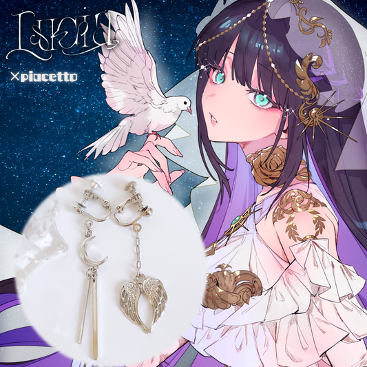 【Lucia】月光ピアス/ イヤリング