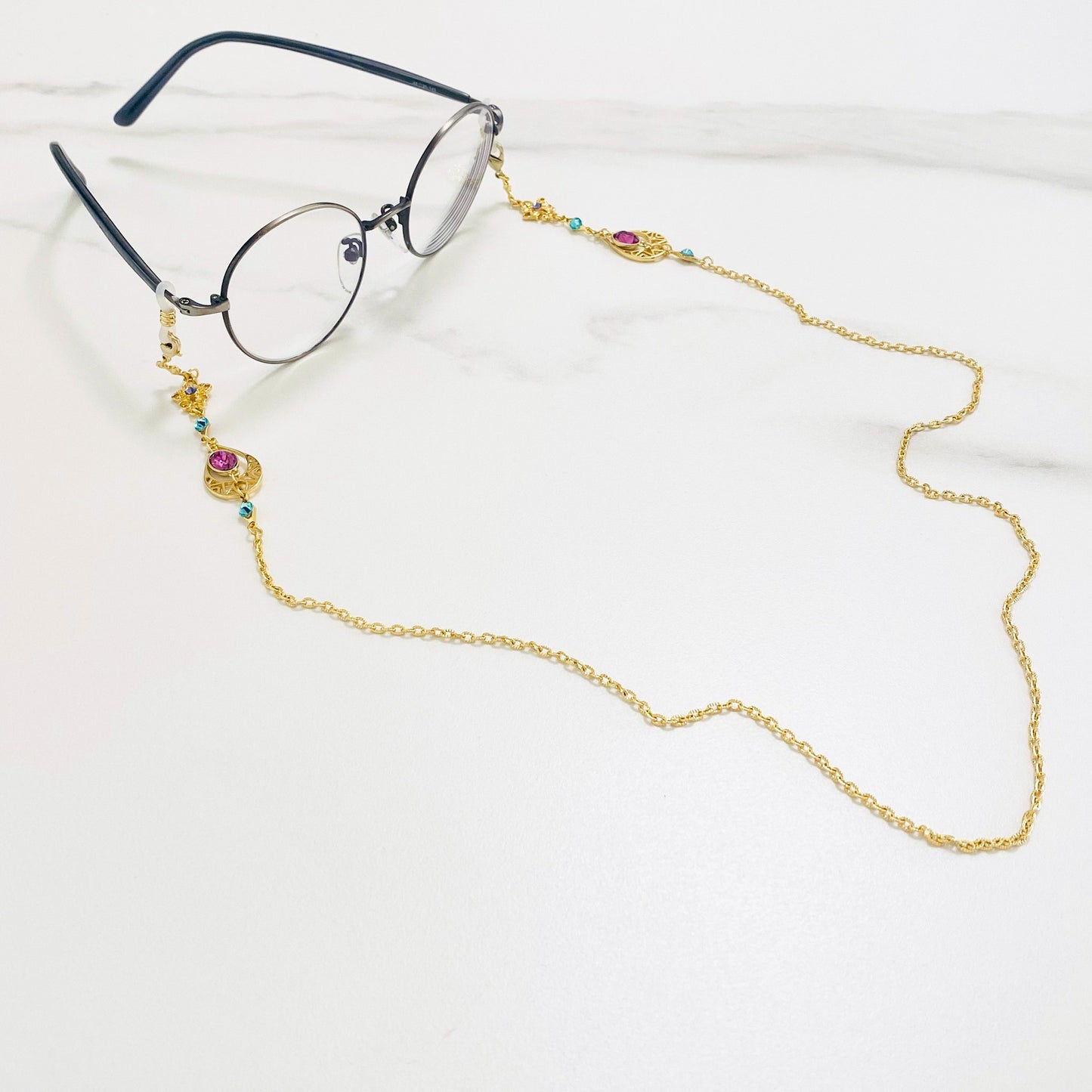 【千夜イチヤ】コラボメガネチェーン