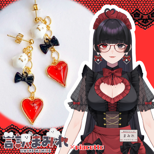 【言訳まみれ】イメージピアス/イヤリング