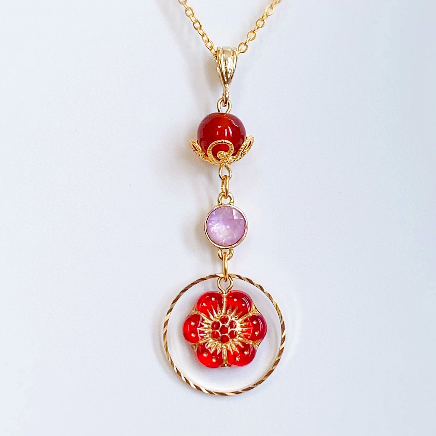 【花緒ミズキ】イメージネックレス