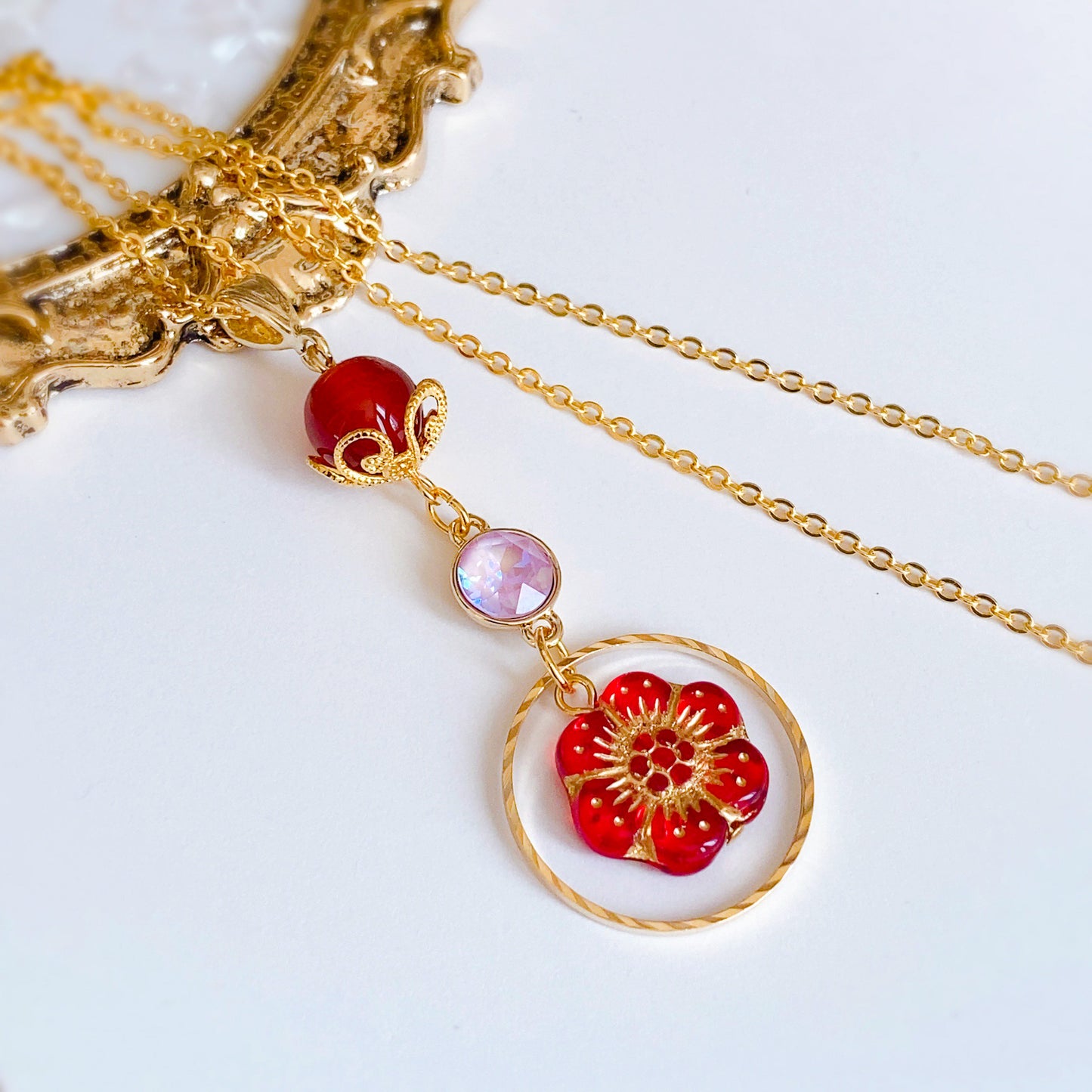 【花緒ミズキ】イメージネックレス