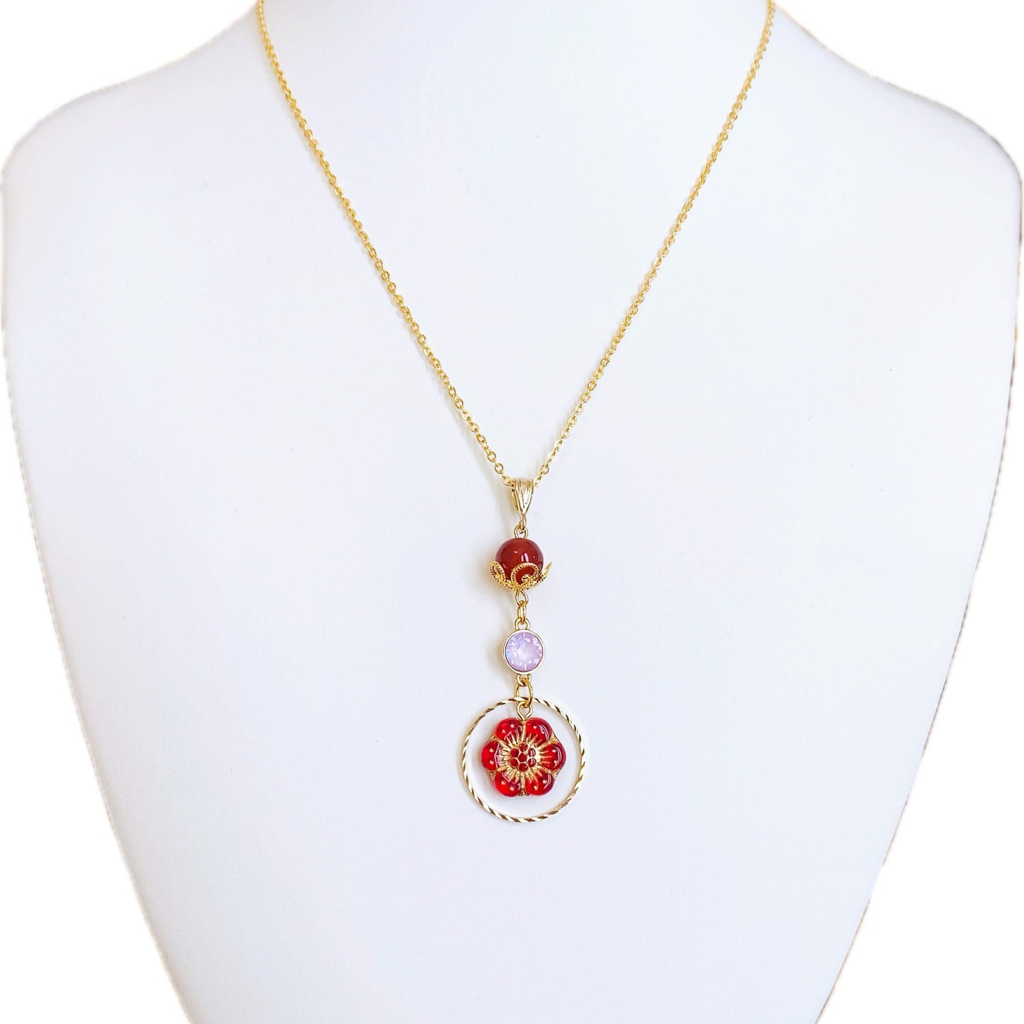 【花緒ミズキ】イメージネックレス