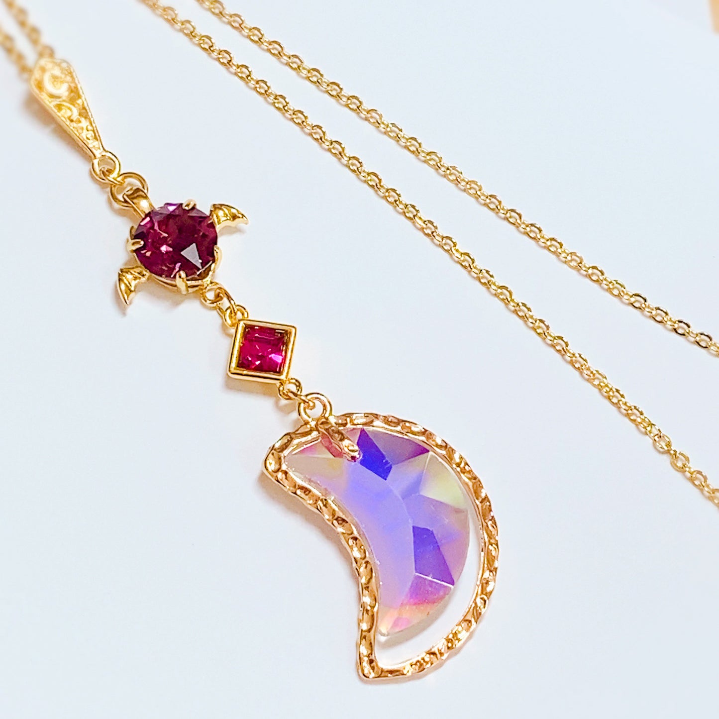 【花紫雲なつめ】イメージネックレス