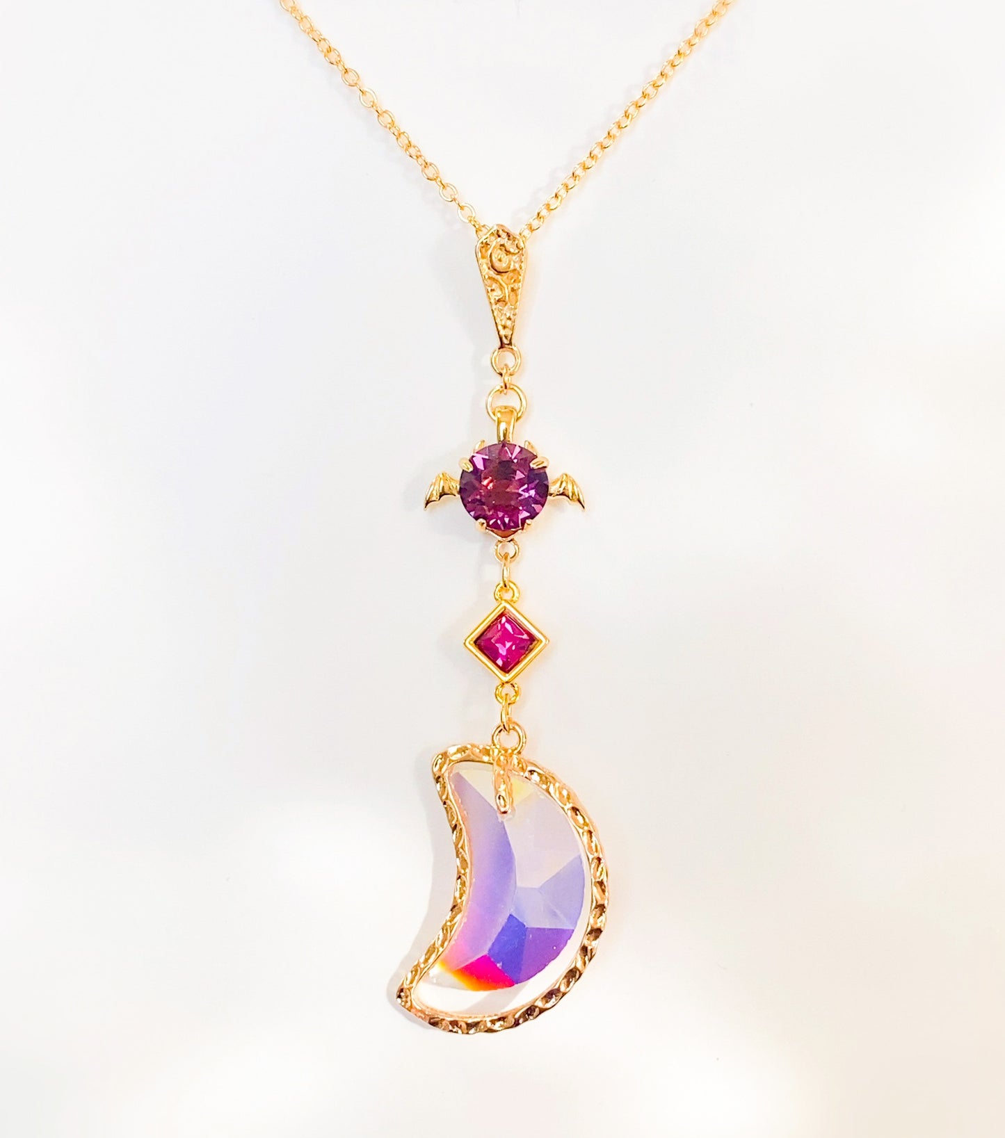 【花紫雲なつめ】イメージネックレス