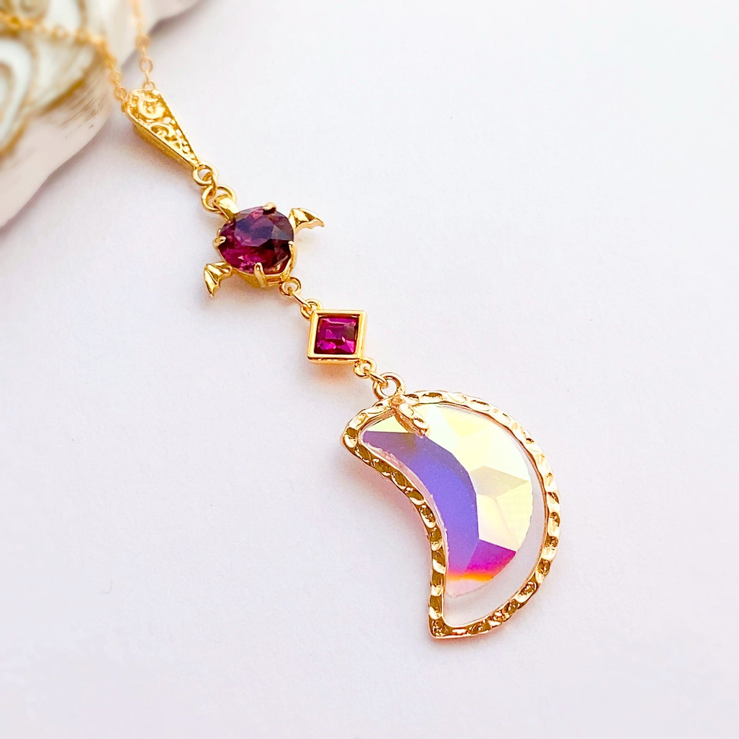 【花紫雲なつめ】イメージネックレス