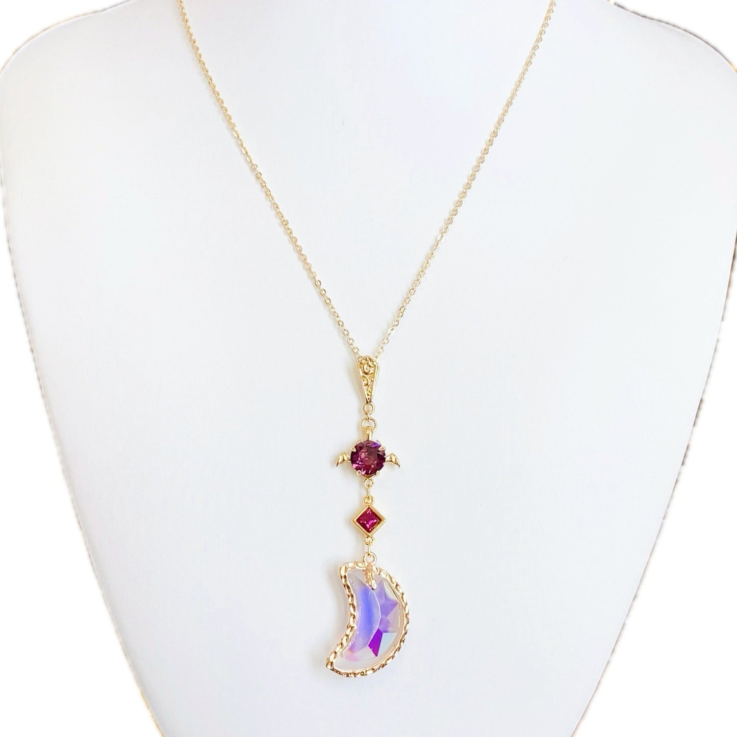 【花紫雲なつめ】イメージネックレス