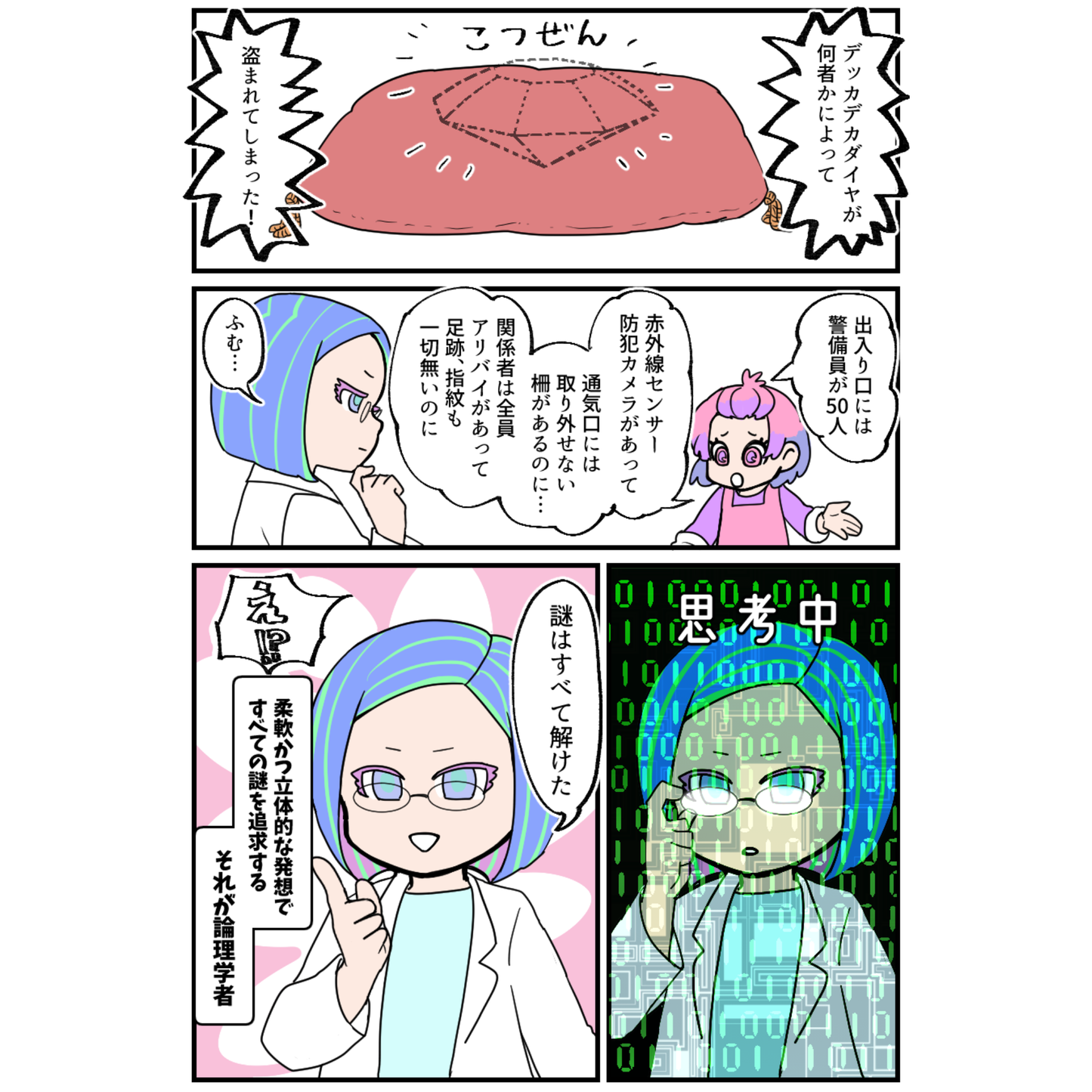 【INTP】ラベンダーアメジスト【論理学者】
