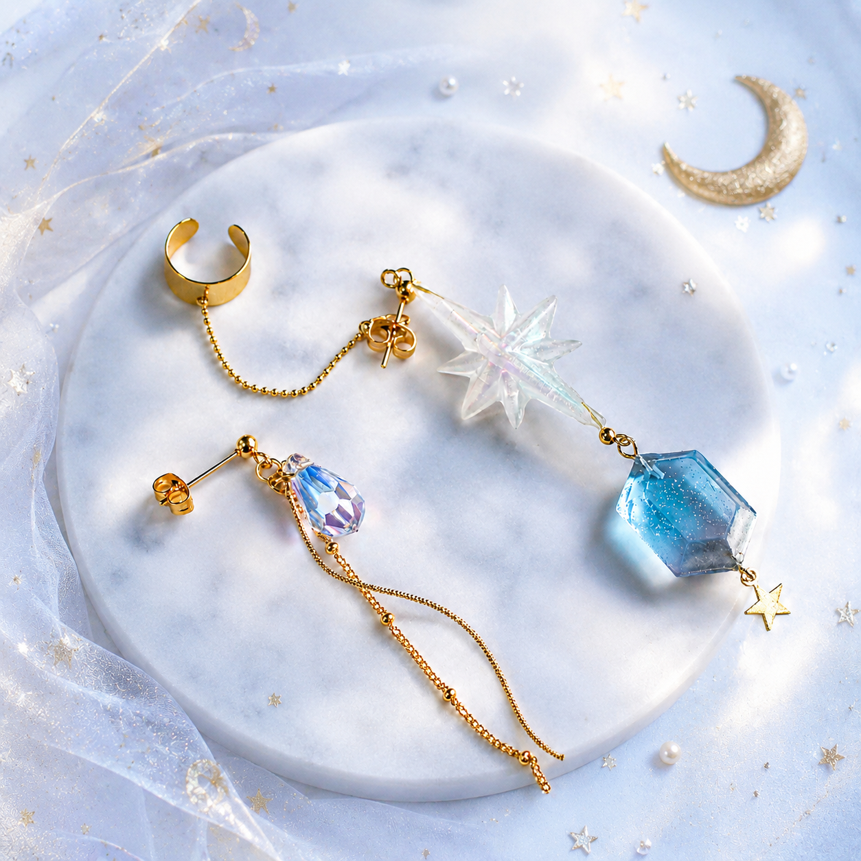 【月鈴】イメージピアス/イヤリング